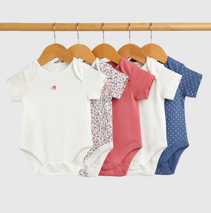 Mothercare 5 Pack Bodysuit